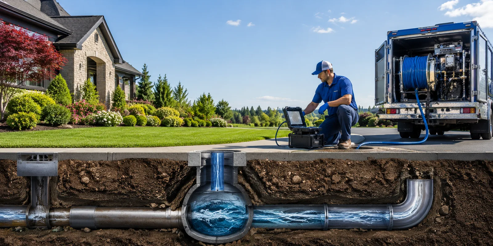 Drainage restoration information for Fishers, NY